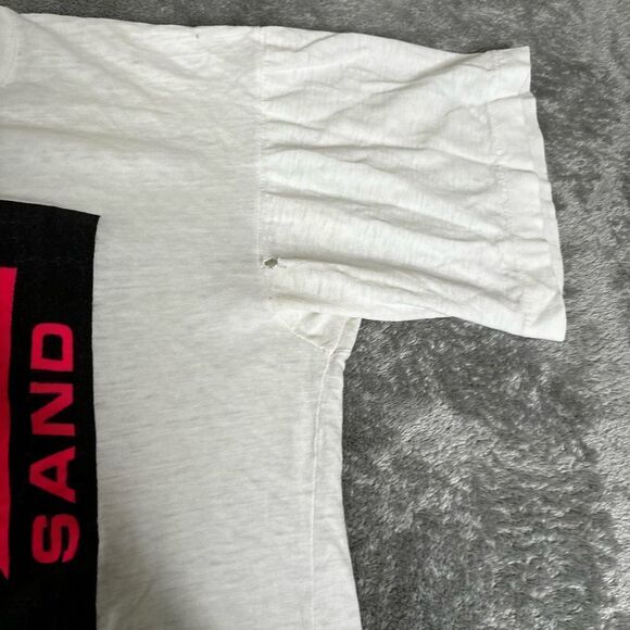 Vintage 80s Surf California Short Sleeve T Shirt Men’s Size Medium White - Picture 4 of 9